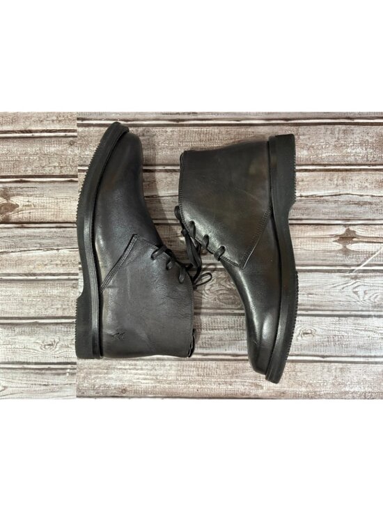 John Varvatos Varick Lace Up Chukka Boots sz 11 c: dark grey handmade Portugal main image 5